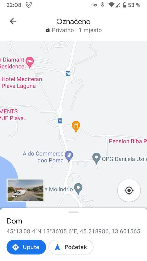 Apartment Rosse Пореч Экстерьер фото